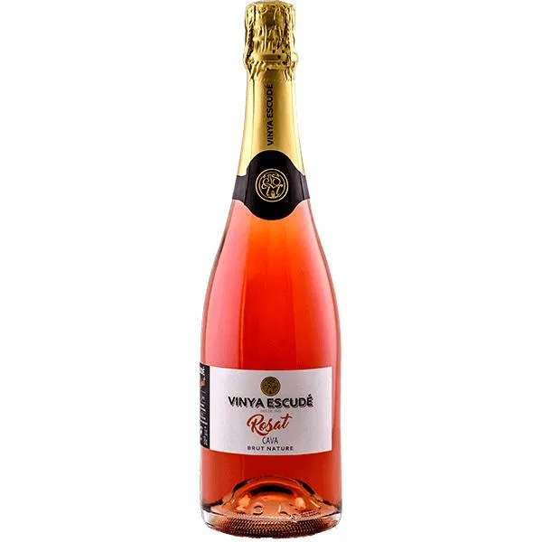 CAVA Vinya Escudé Organic Brut Nature Rosé Reserva